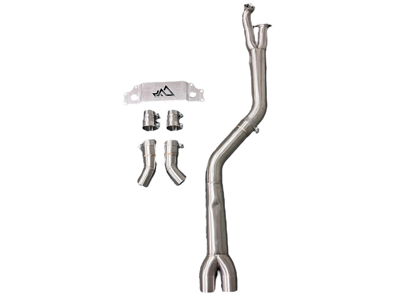 MAD BMW S58 4" Fat Boy Single Midpipe M2 G87