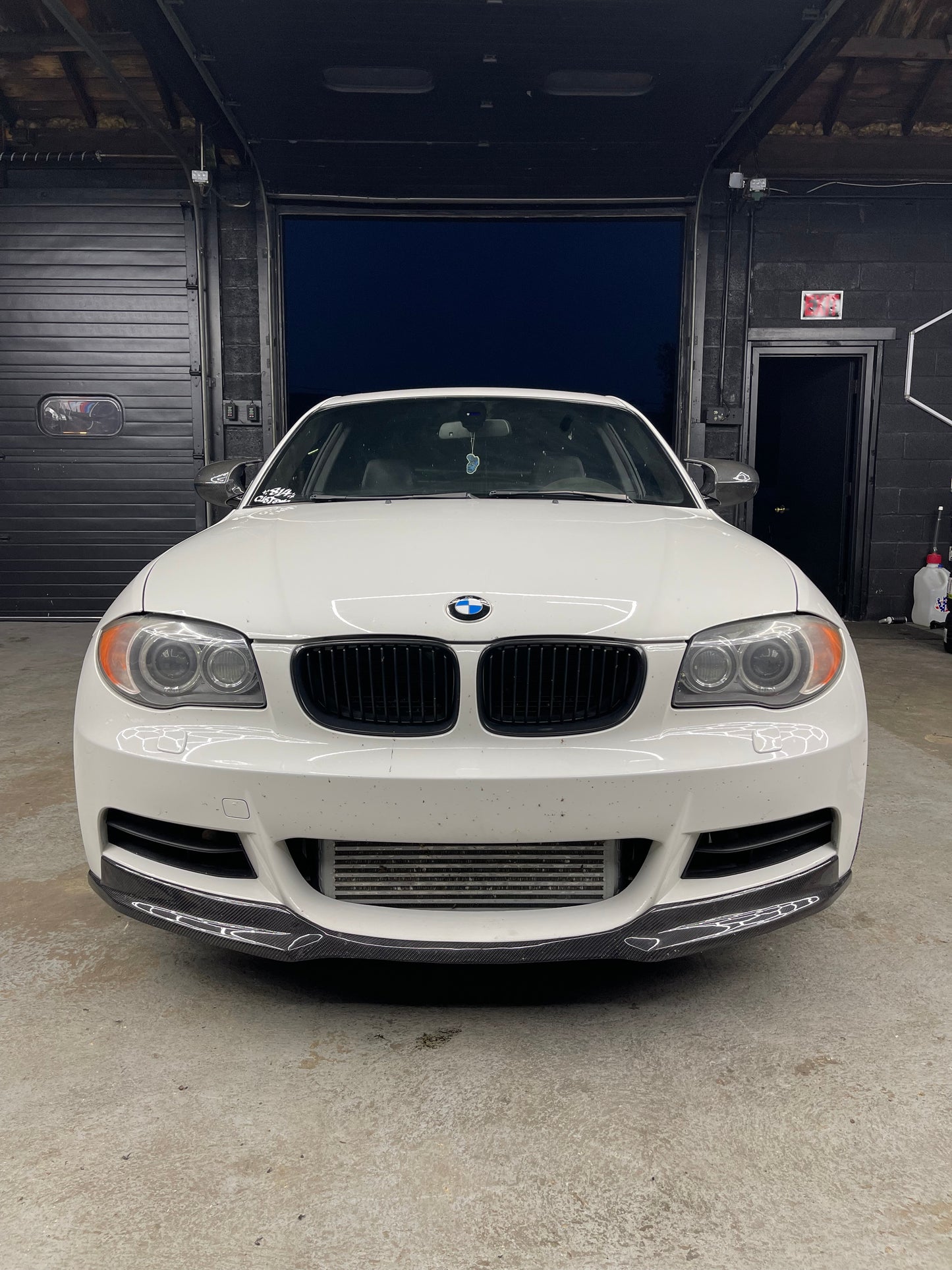 2008 - 2013 E82 Carbon Fiber Lip