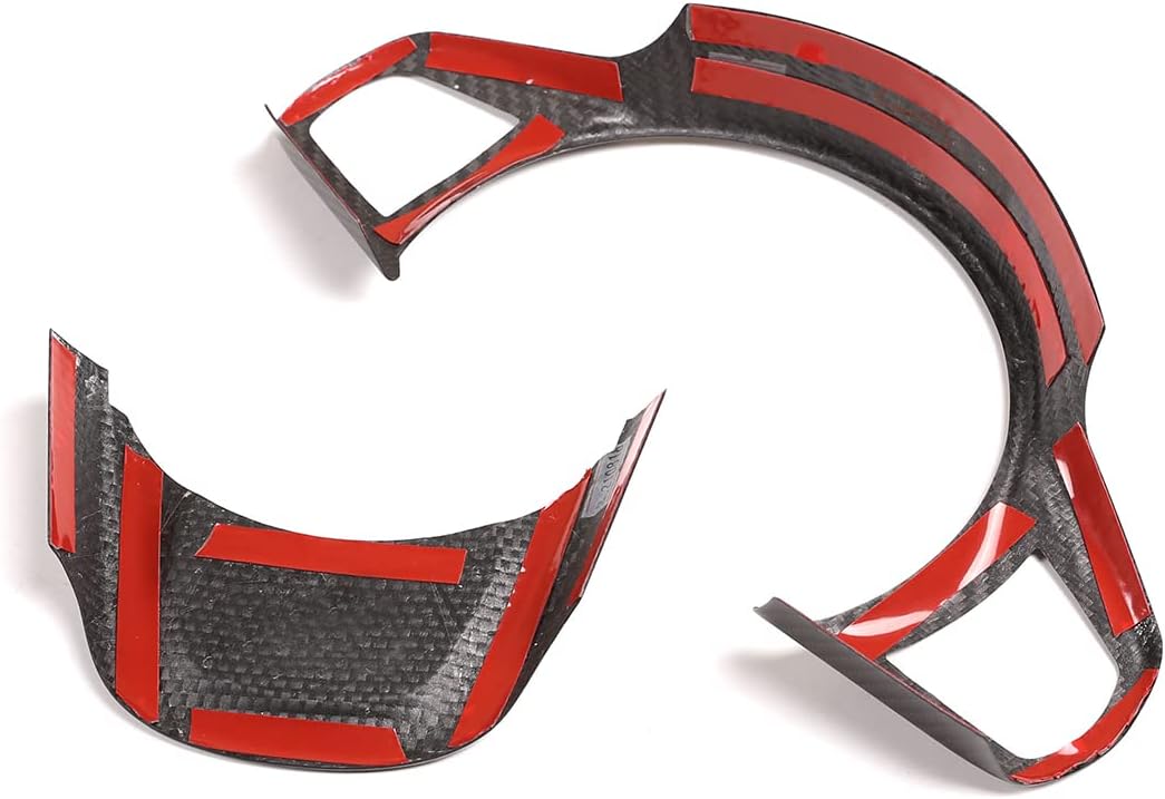 Carbon Fiber Steering Wheel Trim - Toyota A90 Supra
