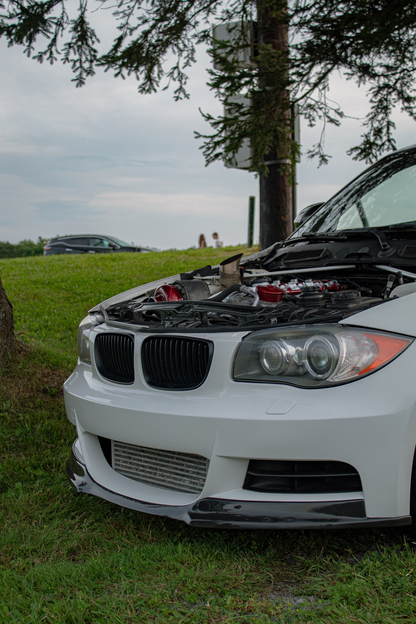 2008 - 2013 E82 Carbon Fiber Lip