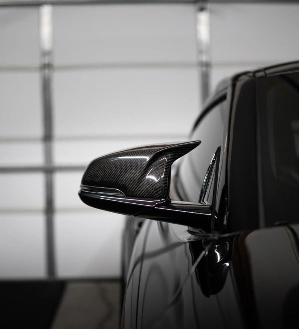 M Style Carbon Fiber Mirror Caps - Toyota A90 Supra