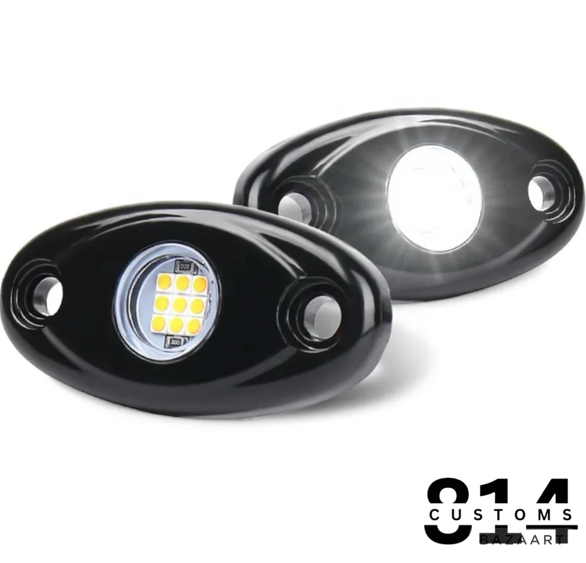 High Intensity 9LED Pure White Rocklights