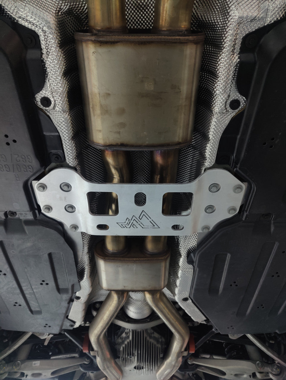 MAD BMW G8x M3 M4 S58 Single Midpipe (Brace Included)