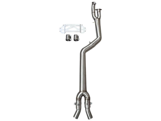 MAD BMW S58 4" Fat Boy Single Midpipe M3 M4 G80 G82