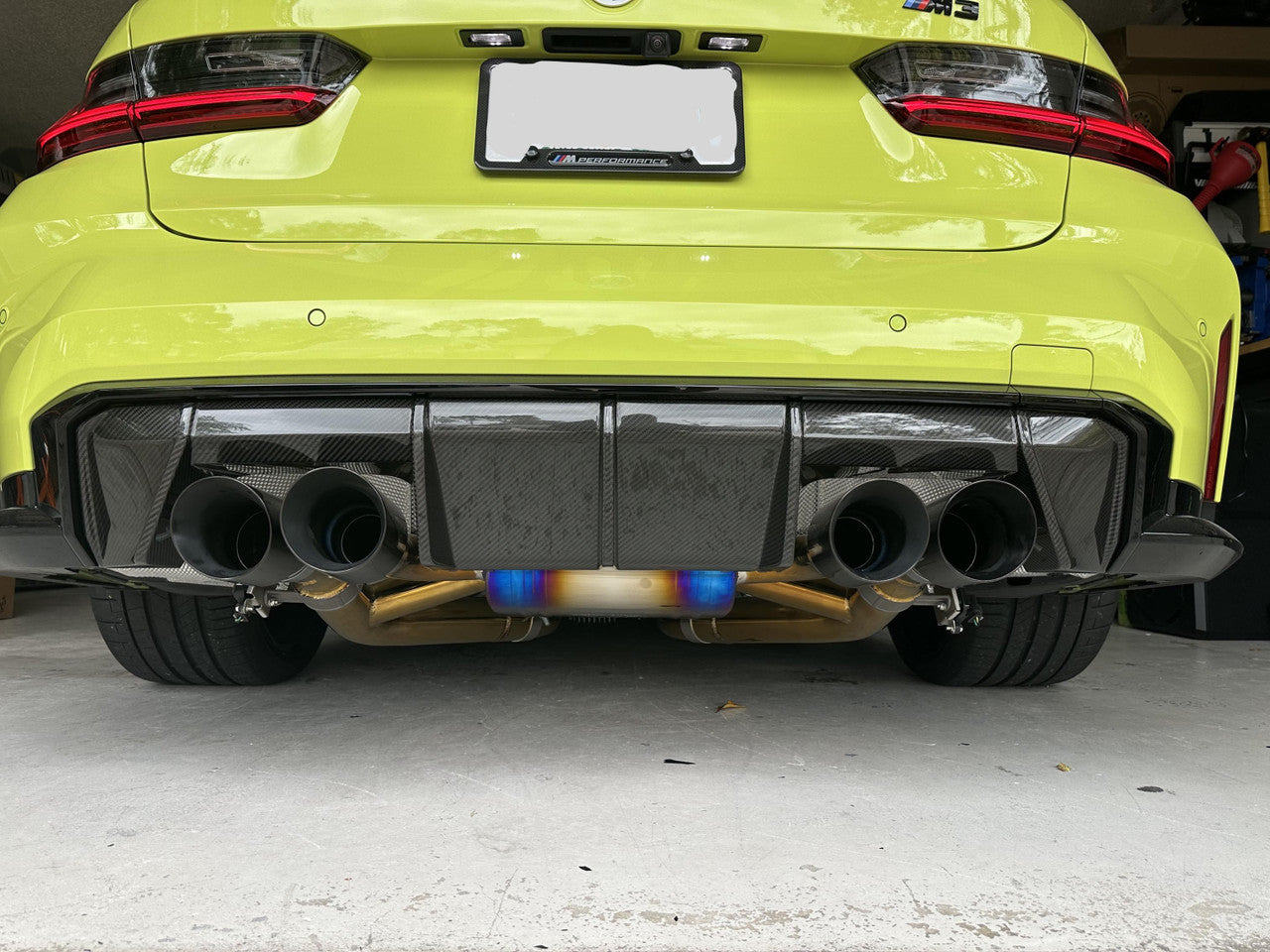 MAD BMW M3 M4 S58 G80 G82 Axle Back Titanium