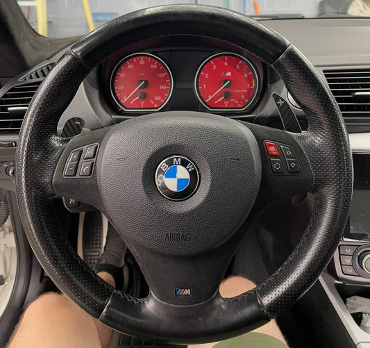 E8X/E9X CARBON FIBER MAGNETIC PADDLE SHIFTER