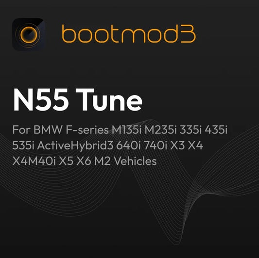 bootmod3 N55 Tune - For BMW F-series M135i M235i 335i 435i 535i ActiveHybrid3 640i 740i X3 X4 X4M40i X5 X6 M2 Vehicles