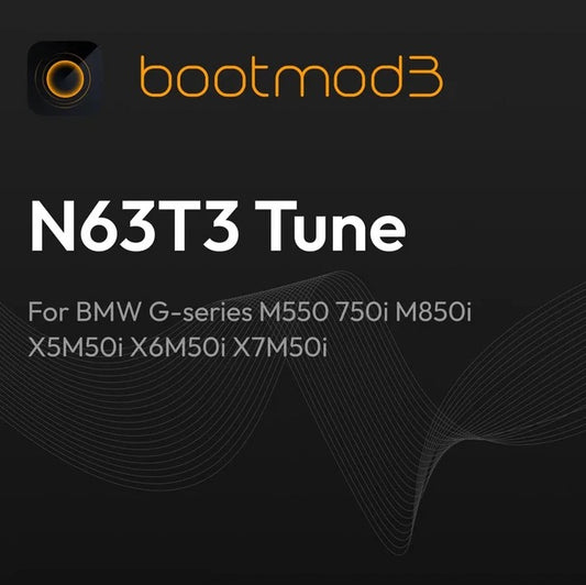 bootmod3 N63T3 Tune - For BMW G-series M550 750i M850i X5M50i X6M50i X7M50i Vehicles