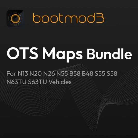 bootmod3 OTS Maps Bundle - For N13 N20 N26 N55 B58 B48 S55 S58 N63TU S63TU Vehicles
