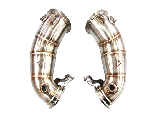 MAD BMW F90 M5 F92 M8 FATBOY Primary Downpipes S63R