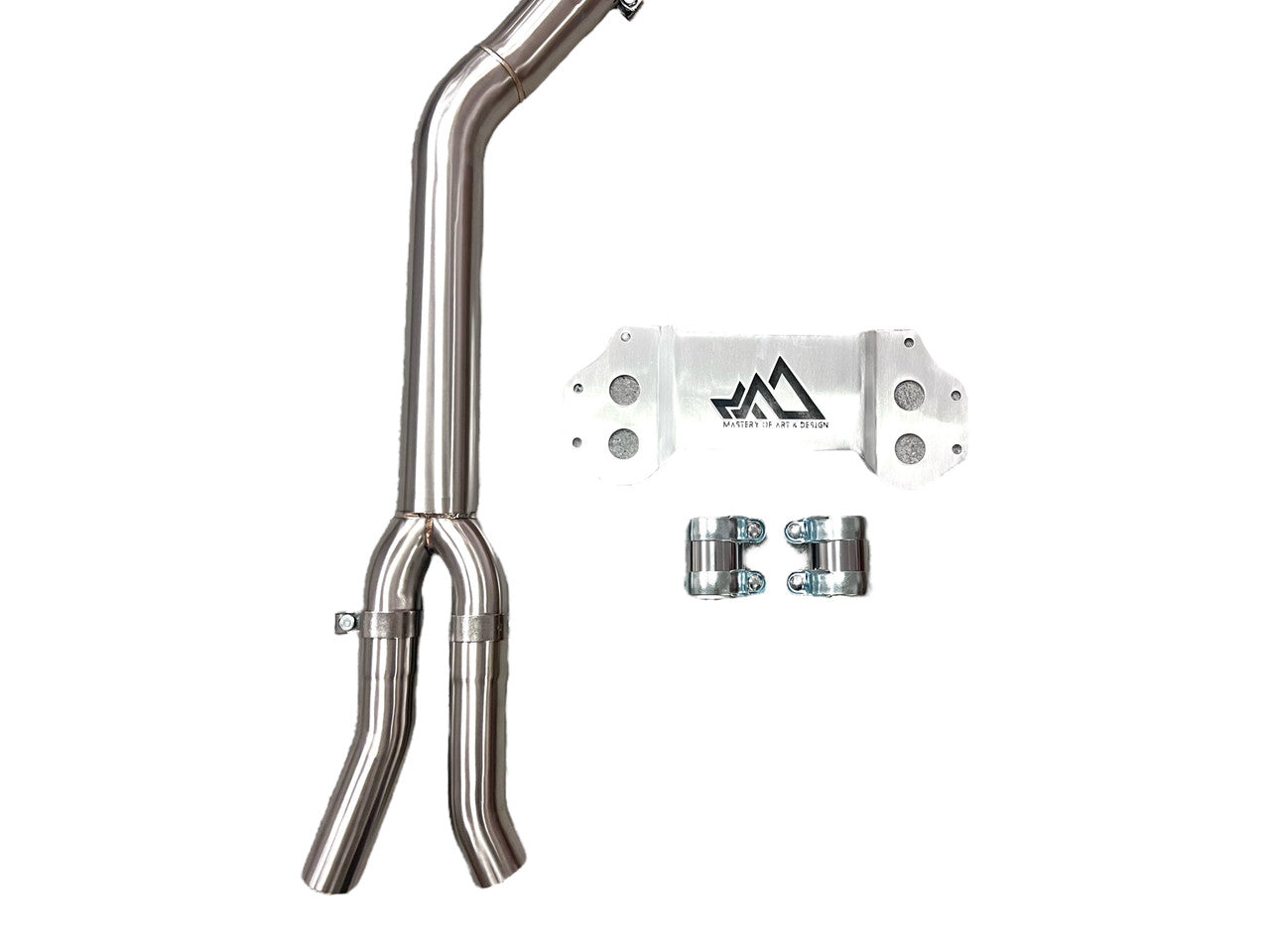 MAD BMW G8x M3 M4 S58 Single Midpipe (Brace Included)