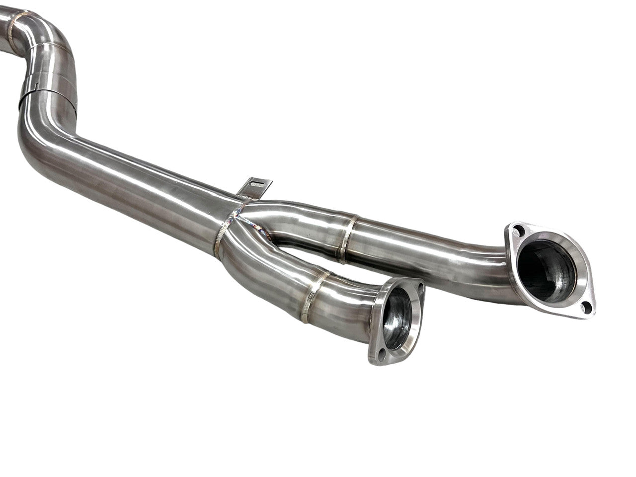 MAD BMW G87 M2 S58 Resonated Single Midpipe (Brace Included)