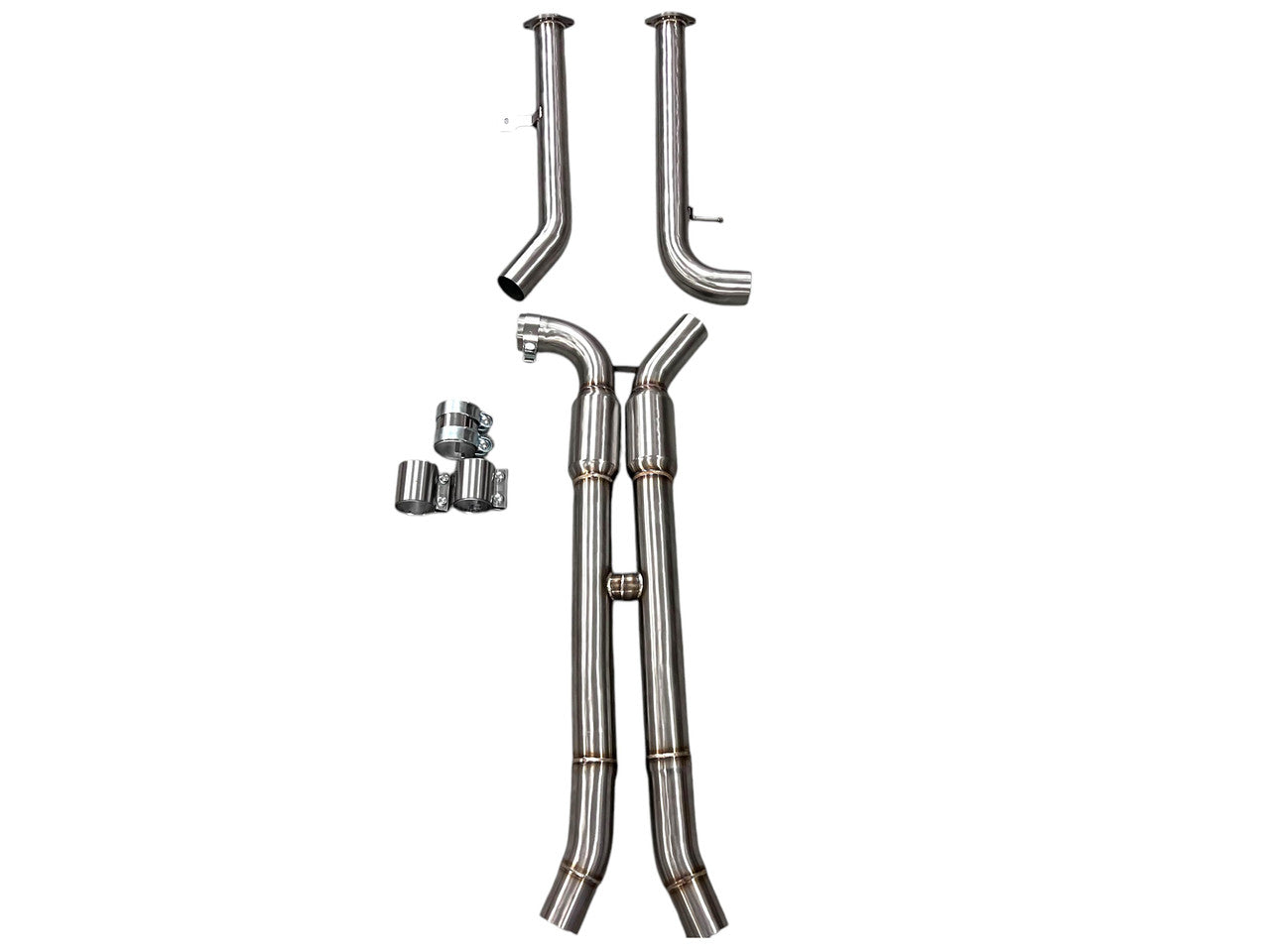 MAD BMW S58 Resonated H-Pipe Midpipe M3 M4 G80 G82 G83