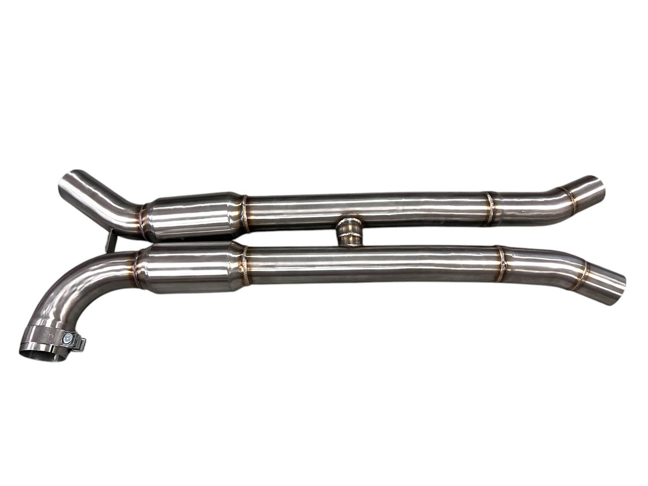 MAD BMW S58 Resonated H-Pipe Midpipe M3 M4 G80 G82 G83