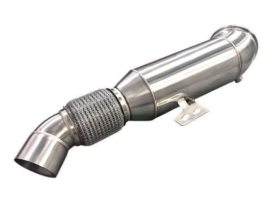 MAD BMW F & G Chassis 5" B58 Catted Downpipe M240 340 M340 440 M440 540 W/ No CEL Guarantee & Bracket