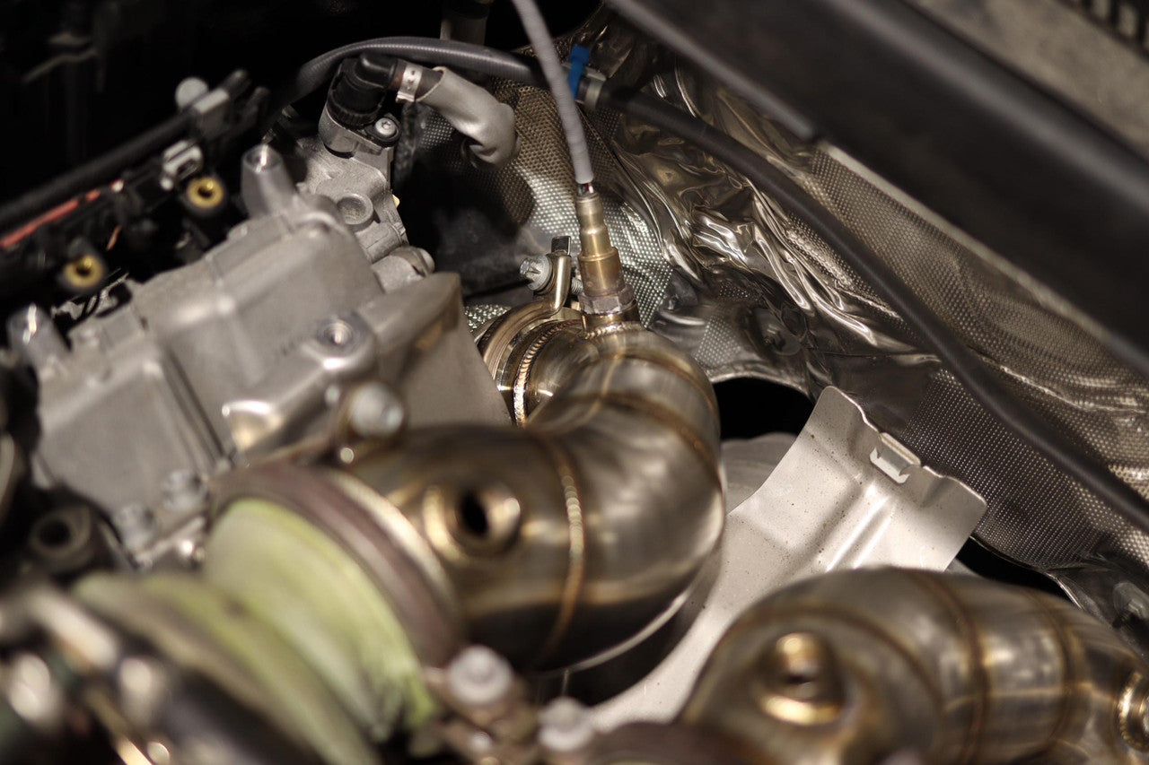 MAD BMW F90 M5 F92 M8 FATBOY Primary Downpipes S63R