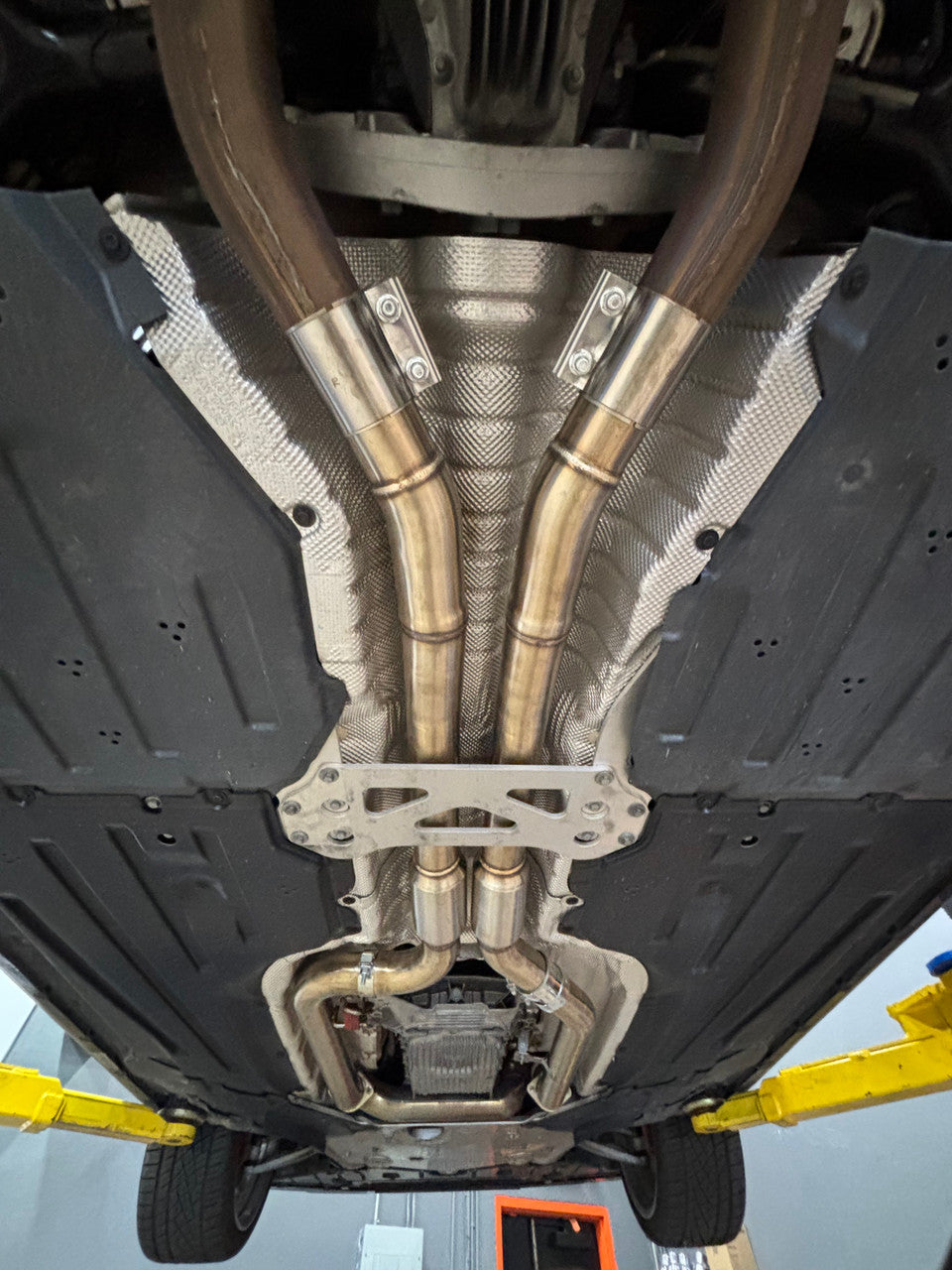 MAD BMW S58 Resonated H-Pipe Midpipe M3 M4 G80 G82 G83