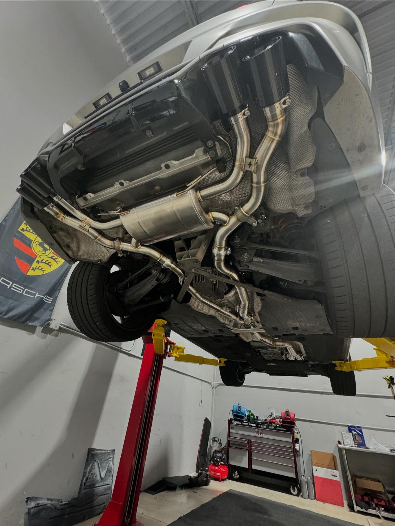 MAD BMW X3M X4M F97 F98 Axle Back Exhaust